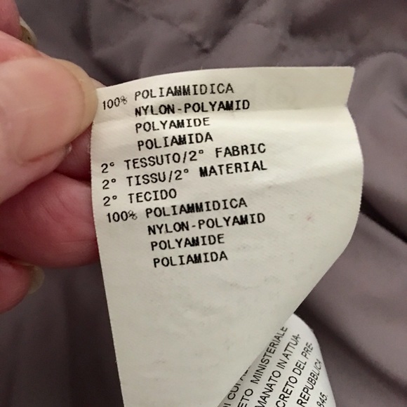 Sale! ARMANI COLLEZIONI Lavender Puffer Jacket M-L - Picture 8 of 8